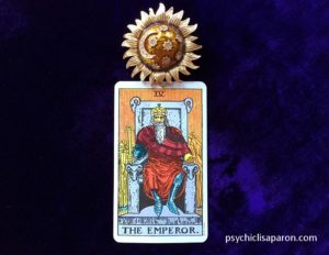 the emperor, emperor card, emperor tarot, major arcana, 2020 Predictions, 2020 world predictions, Psychic Lisa Paron