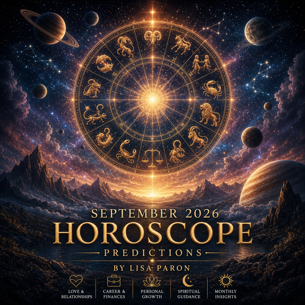 September Zodiac Predictions, September 2026 Horoscope, September 2026 Astrology, Best Days September 2026, Virgo Season 2026, September 2026 New Moon in Virgo, September 2026 Full Moon in Aries, Venus Retrograde 2026, September Planetary Transits 2026, Monthly Horoscope 2026, September 2026 Zodiac Predictions, Air Signs September 2026 Gemini, Libra, and Aquarius, Earth Signs September 2026, Taurus, Virgo, Capricorn, Fire Signs September 2026, Aries, Leo, Sagittarius, Water Signs September 2026, Cancer, Scorpio, Pisces, Lisa Paron, Astrology, planets, giveaway, book, Enter to win a free book, the Disclosure Files book 2026, The Disclosure Files- Secrets, Coverups and the Truth Revealed
